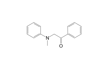 2-(methylanilino)-1-phenylethanone