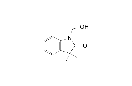 2H-Indol-2-one, 1,3-dihydro-1-(hydroxymethyl)-3,3-dimethyl-