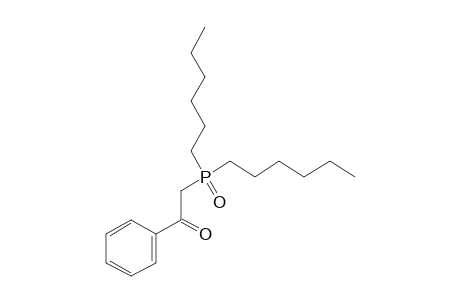 2-(dihexylphosphinyl)acetophenone