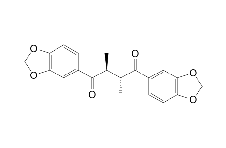 REL-(8R,8'R/8S,8'S)-3,4:3',4'-BIS-(METHYLENEDIOXY)-7,7'-DIOXO-LIGNAN