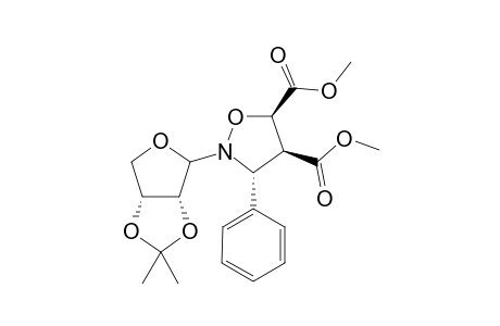 Dimethyl 2-[2',2'-dimethyl-3'-phenyl-tetrahydrofuro[3,4-d](1,3)-dioxol-4'-yl]isoxalidine-4,5-dicarboxylate