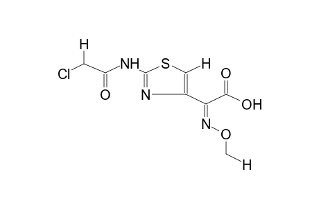 (Z)-2-(2-Chloroacetamido)-alpha-(methoxyimino)-4-thiazoleacetic acid