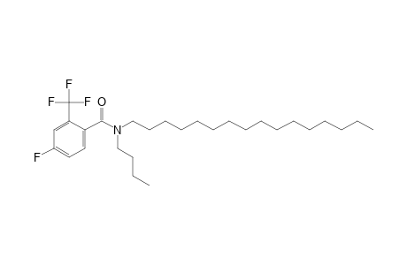 Benzamide, 4-fluoro-2-trifluoromethyl-N-butyl-N-hexadecyl-