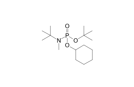 N-[cyclohexyloxy-[(2-methylpropan-2-yl)oxy]phosphoryl]-N,2-dimethyl-2-propanamine