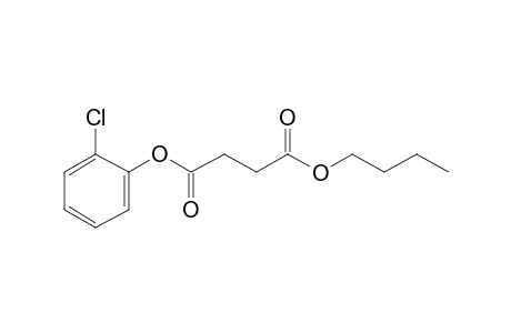 Succinic acid, butyl 2-chlorophenyl ester