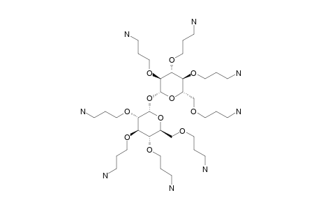 2,3,4,6,2',3',4',6'-OCTA-O-(3-AMINOPROPYL)-D-TREHALOSE