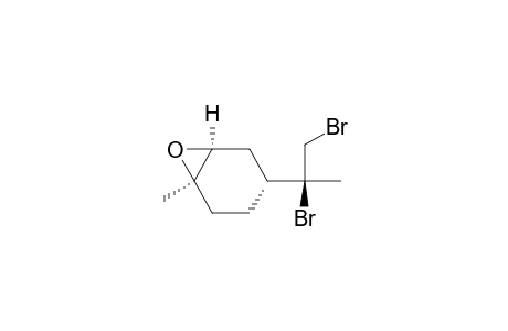 (1R,2S,4R,8R)-1,2-epoxy-8,9-dibromo-p-menthane