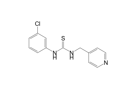 N-(3-chlorophenyl)-N'-(4-pyridinylmethyl)thiourea