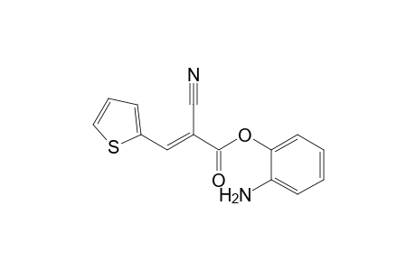 (2'-Aminophenyl) - 2-cyano-3-(2''-thienyl)-2-propenoate