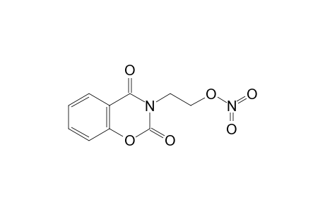 nitric acid 2-(2,4-diketo-1,3-benzoxazin-3-yl)ethyl ester