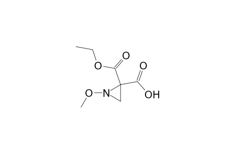 2-carbethoxy-1-methoxy-ethylenimine-2-carboxylic acid
