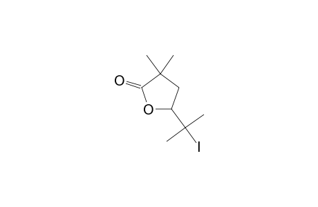 5-(1-Iodo-1-methyl-ethyl)-3,3-dimethyl-dihydro-furan-2-one