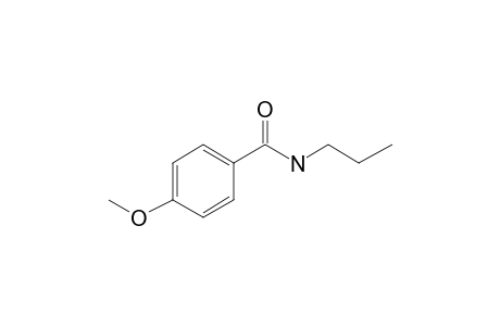 Benzamide, 4-methoxy-N-propyl-