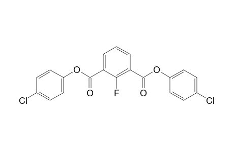 2-fluoroisophthalic acid, bis(p-chlorophenyl) ester