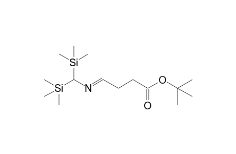 (4E)-4-[bis(trimethylsilyl)methylimino]butanoic acid tert-butyl ester