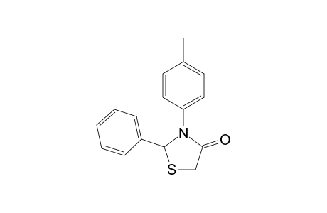 3-(4-Methylphenyl)-2-phenyl-1,3-thiazolidin-4-one