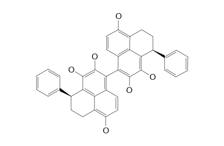 (1R*)-4,4',8,8',9,9'-HEXAHYDROXY-1,1'-DIPHENYL-7,7'-DI-[2,2',3,3'-TETRAHYDRO-(1H)-PHENALEN