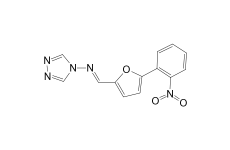 N-((E)-[5-(2-Nitrophenyl)-2-furyl]methylidene)-4H-1,2,4-triazol-4-amine