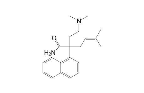 α-[2-(dimethylamino)ethyl]-α-(3-methyl-2-butenyl)-1-naphthaleneacetamide