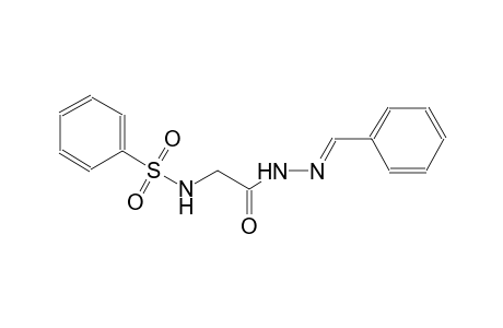 N-{2-[(2E)-2-benzylidenehydrazino]-2-oxoethyl}benzenesulfonamide