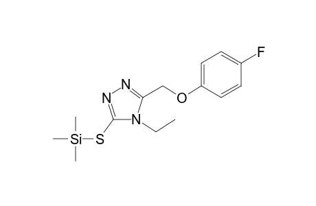 4-Ethyl-5-[(4-fluorophenoxy)methyl]-4H-1,2,4-triazole-3-thiol, tms