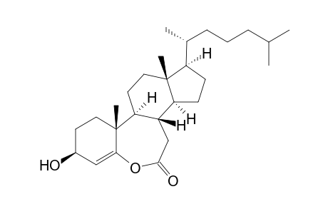 3 beta-hydroxy-6-oxa-7a-homocholest-4-en-7-one