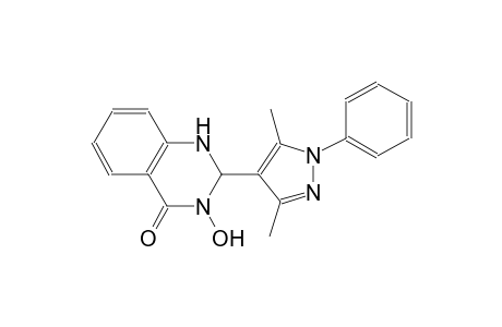 2-(3,5-dimethyl-1-phenyl-1H-pyrazol-4-yl)-3-hydroxy-2,3-dihydro-4(1H)-quinazolinone