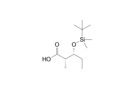 (2S,3R)-3-[tert-butyl(dimethyl)silyl]oxy-2-methyl-pentanoic acid