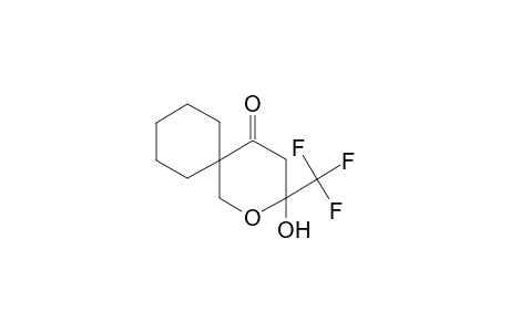 3-Hydroxy-3-trifluoromethyl-2-oxa-spiro[5.5]undecan-5-one