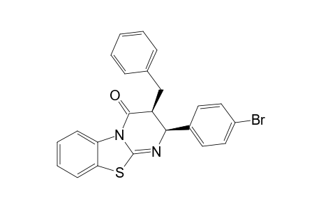 (2S,3S)-3-benzyl-2-(4-bromophenyl)-2H-benzo[4,5]thiazolo[3,2-a]pyrimidin-4(3H)-one