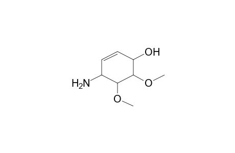 4-Amino-5,6-dimethoxy-2-cyclohexen-1-ol