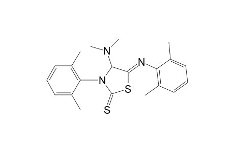 4-(Dimethylamino)-3-(2,6-dimethylphenyl)-5-[(2,6-dimethylphenyl)imino]-2-thioxothiazolidine