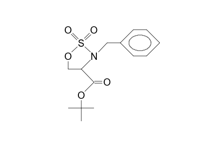 N-Benzyl-2,2-dioxo-1,2,3-oxathiazolidine-(4S)-carboxylic acid, tert-butyl ester