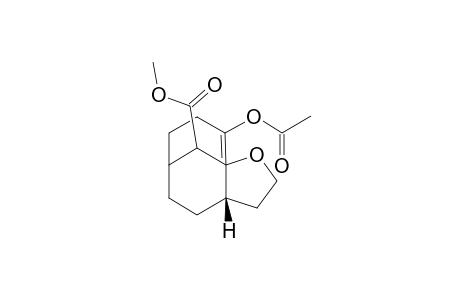 (1R*,3R*,5S*)-11-Acetoxy-12-(methoxycarbonyl)-2-oxatricyclo[6.3.1.0(1,5)]dodec-11-ene