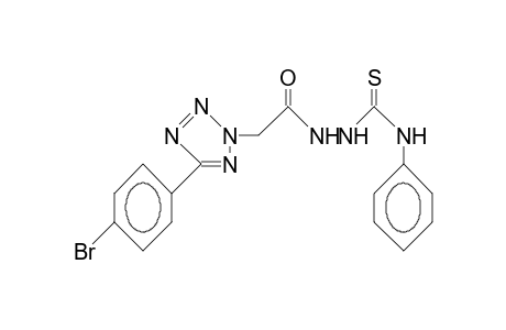 1-(5-(PARA-BROMOPHENYL)-TETRAZOL-2-YL-ACETYL)-4-PHENYLTHIOSEMICARBAZIDE