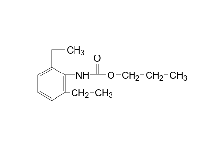 2,6-diethylcarbanilic acid, propyl ester