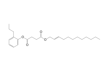 Succinic acid, dodec-2-en-1-yl 2-propylphenyl ester