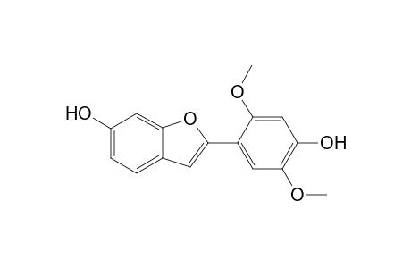 Eryvarin L [6-Hydroxy-2-(4'-hydroxy-2',5'-dimethoxyphenyl)benzofuran]