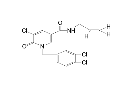 N-ALLYL-5-CHLORO-1-(3,4-DICHLOROBENZYL)-1,6-DIHYDRO-6-OXO-NICOTINAMIDE