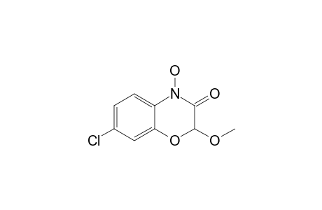 2H-1,4-Benzoxazin-3(4H)-one, 7-chloro-4-hydroxy-2-methoxy-