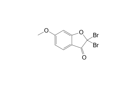 2,2-dibromo-6-methoxy-1-benzofuran-3-one