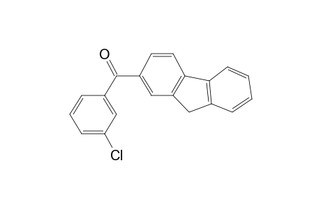 3-Chlorophenyl 2-fluorenyl ketone