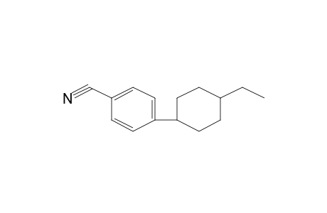 Benzonitrile, 4-(4-ethylcyclohexyl)-, trans-