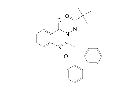 2-(2-HYDROXY-2,2-DIPHENYLETHYL)-3-PIVALOYL-AMINO-QUINAZOLIN-4(3H)-ONE