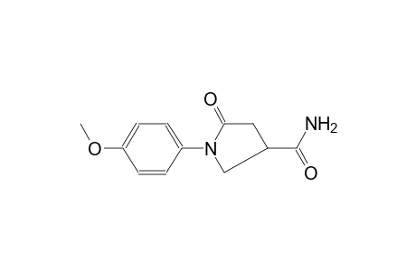 1-(4-Methoxy-phenyl)-5-oxo-pyrrolidine-3-carboxylic acid amide