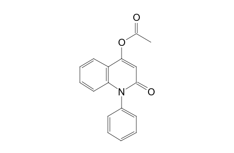 1-Phenyl-4-acetoxyquinol-2-one