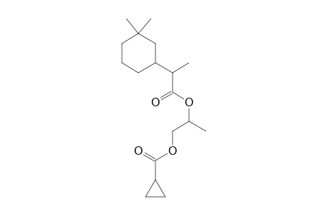 2-((2-(3,3-dimethylcyclohexyl)propanoyl)oxy)Propane 2-yl Cyclopropanecarboxylate