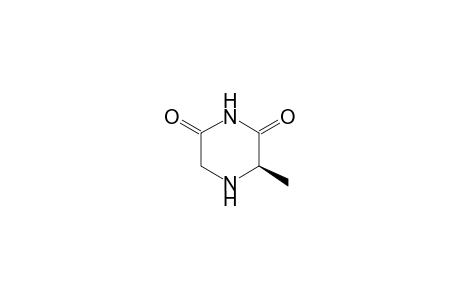 (3R)-3-methylpiperazine-2,6-dione