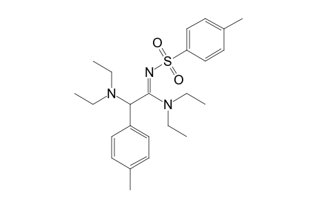 N-[1,2-BIS-(DIETHYLAMINO)-2-(4-METHYLPHENYL)-ETHYLIDENE]-4-METHYLPHENYLSULFONAMIDE