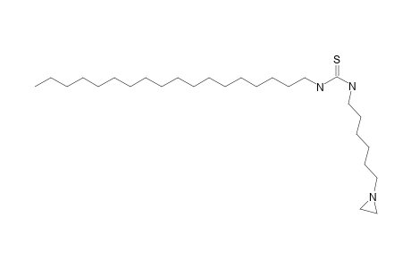 N-Octadecyl-N'-6-[N-aziridyl]hexylthiourea